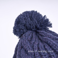 Winter warm knitted hat for adults